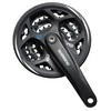 Priekinis žvaigždžių blokas Shimano ALTUS FC-M311-42T 170MM 7/8-speed juodas-42X32X22T