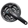 Priekinis žvaigždžių blokas Shimano ALTUS FC-M371-44T 175MM 9-speed juodas-44X32X22T