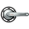 Priekinis žvaigždžių blokas Shimano Nexus FC-C6000 170mm 1-speed sidabrinis-38T