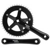 Priekinis žvaigždžių blokas Sturmey-Archer 170mm 1-speed juodas-44T