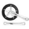Priekinis žvaigždžių blokas Sturmey-Archer 44T 170mm 1-speed sidabrinis-44T