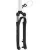 Šakė SR Suntour NX1 RL Coil DS 28" 63mm 1-1/8" 9x100mm juodas matt