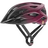 Šalmas Uvex i-vo 2 MIPS cranberry-juodas matt-52-57CM