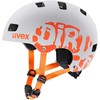 Šalmas Uvex Kid 3 dirtbike light pilka-oranžinis-51-55CM