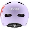 Šalmas Uvex kid 4 style flower lilac matt-51-55CM