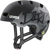 Šalmas Uvex kid 4 style MIPS dirt juodas matt-51-55CM