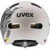 Šalmas Uvex kid 4 style MIPS dirt warm pilkas matt-55-58CM