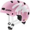 Šalmas Uvex kid 4 style MIPS spray strawberry matt-51-55CM