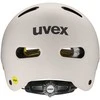 Šalmas Uvex kid 4 style MIPS warm pilkas matt-51-55CM
