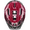Šalmas Uvex quatro ruby red-juodas-52-57CM