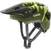 Šalmas Uvex react jr fullface dark olive matt-52-56 CM