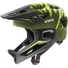 Šalmas Uvex react jr fullface dark olive matt-52-56 CM