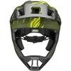 Šalmas Uvex react jr fullface dark olive matt-52-56 CM