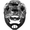 Šalmas Uvex react jr fullface juodas-baltas matt-52-56 CM