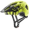 Šalmas Uvex react jr. MIPS lime - juodas-52-56CM
