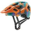 Šalmas Uvex react jr. papaya camo matt-52-56CM