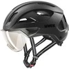 Šalmas Uvex stride visor juodas matt-59-61CM