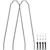 Skydelių laikikliai SKS for Velo 55 XL U-Stays Cross