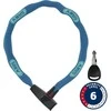 Spyna Abus 6806K/85 NEON mėlynas (square chain)