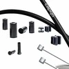 Stabdžių troselių komplektas Capgo BL stainless Shimano MTB juodas
