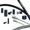 Stabdžių troselių komplektas Capgo BL stainless Shimano/Sram Road juodas