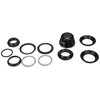 Vairo kolonėlė Alu Semi Integrated NECO 1-1/8" H112N juodas