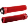 Vairo rankenėlės ODI Soft Longneck BMX Flangless 143mm Bright Raudona