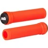 Vairo rankenėlės ODI Soft Longneck BMX Flangless 143mm Fire red