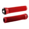 Vairo rankenėlės ODI Soft Longneck BMX Flangless 143mm Bright Raudona
