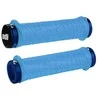 Vairo rankenėlės ODI Troy Lee Designs Signature MTB Lock-On Aqua w/ Mėlyna Clamps