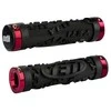 Vairo rankenėlės ODI Yeti HC MTB Lock-On Bonus Pack Juodas/Raudona