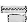 Vairo rankenėlės Velo ProX VLG-617-3A 127/92mm eco-leather baltas-juodas