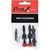 Ventilių komplektas ProX Tubeless + key 40mm juodas