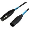 Garso stoties kokybė (ssq) SSQ DMX5 SS-1841 Kabelis XLR kištukas - XLR kištukas 5 m Juodas