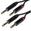 SOUND STATION QUALITY (SSQ) Jack SSQ JMJM3 – kabelis 2x lizdas mono, 6,3 mm - 2x lizdas mono, 6,3 mm, 3 m