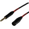 SOUND STATION QUALITY (SSQ) SSQ JSXM10 - XLR kištukas - Jack stereo 6,3 mm laidas, 10 m