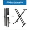 SOUND STATION QUALITY (SSQ) Garso stoties kokybė (ssq) SSQ KS2 - dvigubas klaviatūros stovas