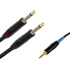 SOUND STATION QUALITY (SSQ) SSQ MIJM3 SS-1815 Cable Jack Stereo 3,5 mm - 2x Jack Mono 6,3 mm 3 m Juodas