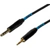 sound station quality (ssq) SSQ MiJS2 – stereofoninis kabelio lizdas 3,5 mm – stereo lizdas 6,3 mm, 2 m