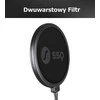 garso stoties kokybė (ssq) SSQ POP1 – dvigubas pop filtras