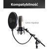 garso stoties kokybė (ssq) SSQ POP1 – dvigubas pop filtras