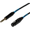 SOUND STATION QUALITY (SSQ) Garso stoties kokybė (ssq) SSQ XLRJS1 - XLR kištukas - stereo lizdas 6,3 mm laidas, 1 m