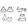 Guardini 3D gingerbread mould set of 4 in a box 21 x 12,5 x 2 cm
