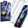 LCD apsauginis stikliukas (2 vnt.) su aplikatoriumi 3mk Hardy Hardura 9H Apple iPhone 17 Pro juodas