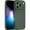 Dėklas 3MK Misty MagCase do Apple iPhone 17 Pro žalia