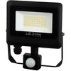 ActiveJet Lauko šviestuvas su judesio davikliu LED 30W neutraliai balta 230Vac, 3000lm, IP65, juodas, PHOTON, LED LINE