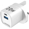 Adapteris Evelatus Evelatus QuickVolt Adapter20W UK/HK Baltas RLC-542 UK ()