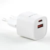 Evelatus Premium 35W Dual-Port USB-C + USB-A ātrā lādētājs Balts