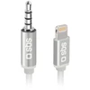 SBS Lightning auf 3,5 mm Kopfhöreranschluss Adapteris (15 cm) baltas
