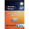 Smile Light USB adapteris Smile SLA-MTC-MB USB-C - MicroUSB Baltas (SLA-MTC-MB MicroUSB)